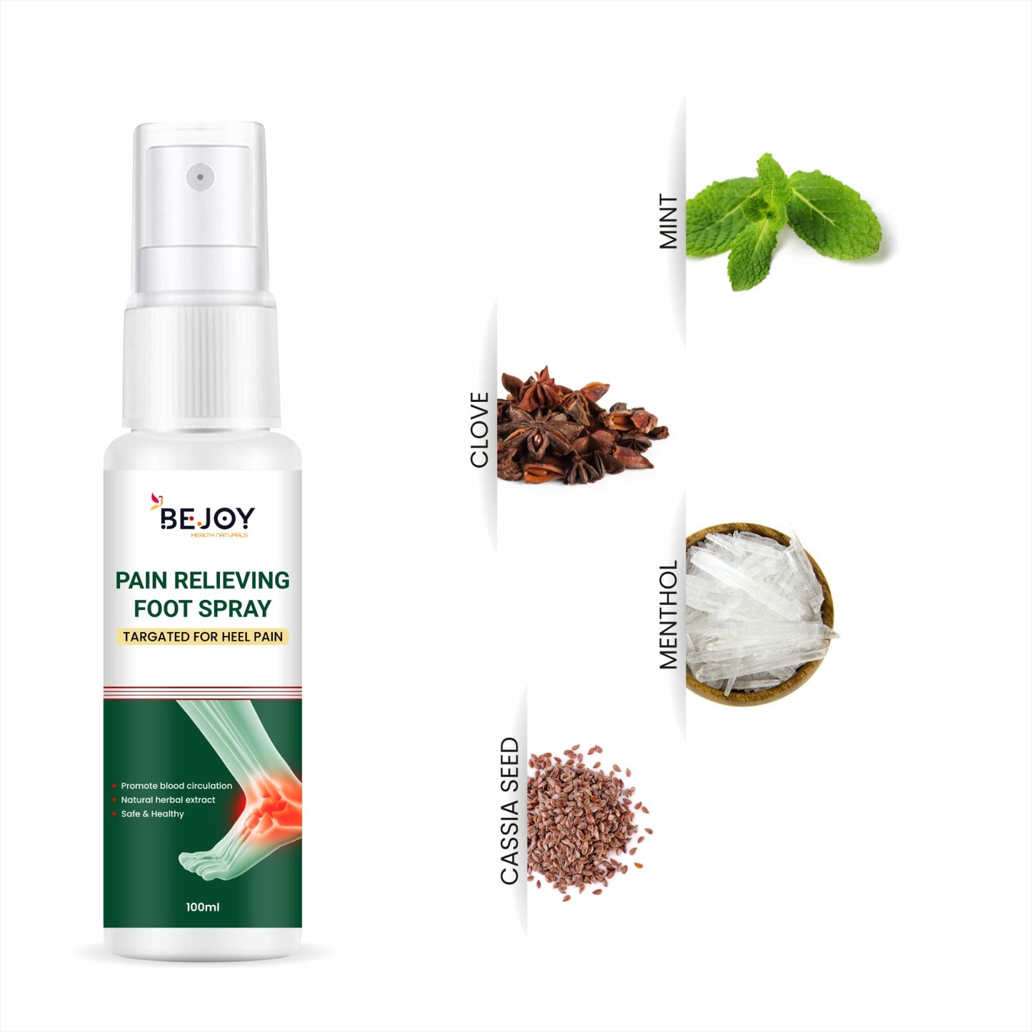 Bejoy Fresh Foot Deodorant and Foot Spray, Eliminate Foot Odor Spray Experts